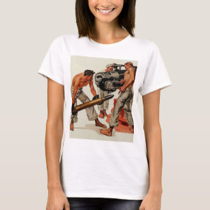Sailor Hunks Loading The Big Gun T-Shirt