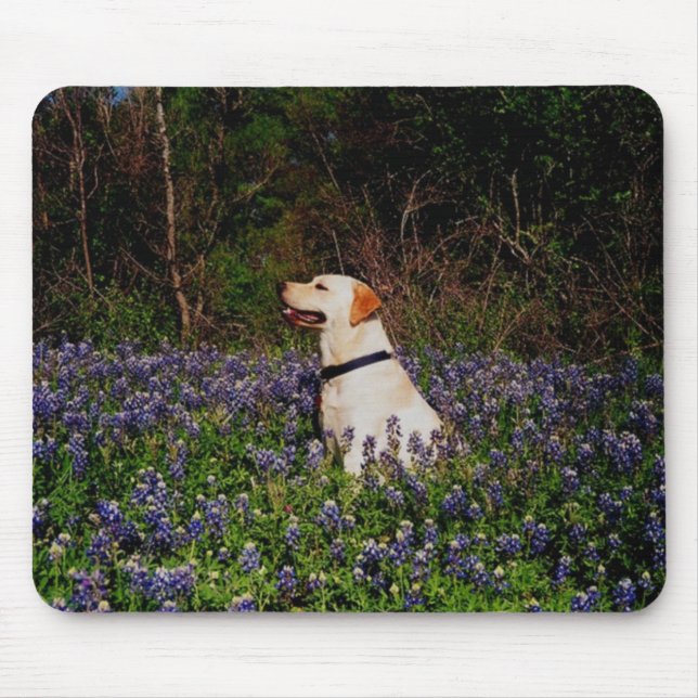 Sailor in the bluebonnets mousepad (Front)