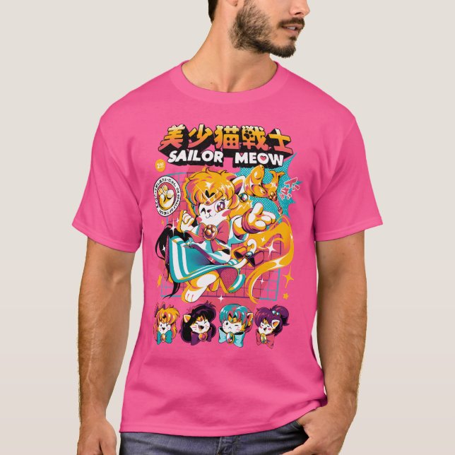 Sailor Meow T-Shirt (Front)