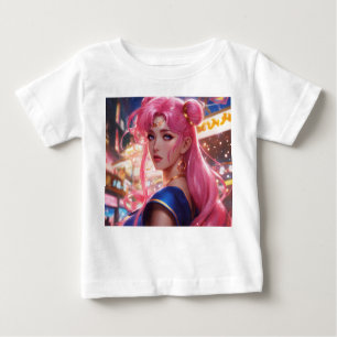  Sailor Moon with Pink Hair  Baby T-Shirt