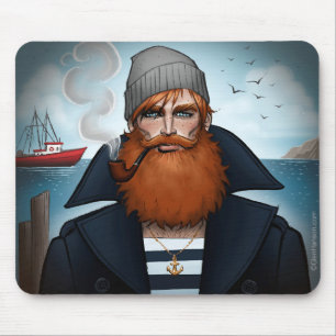 "Sailor" Mouse Pad by Glen Hanson