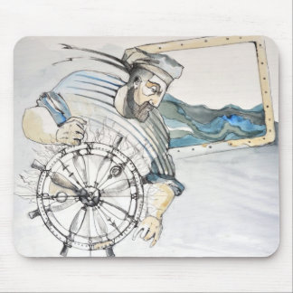 Sailor  nautical decoration mouse pad