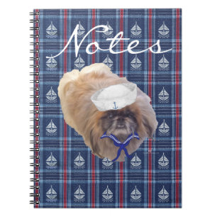 Sailor Pekingese Notebook