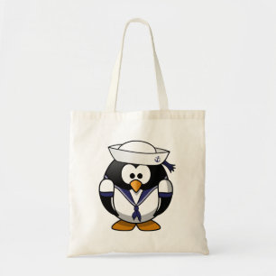 Sailor Penguin Tote Bag