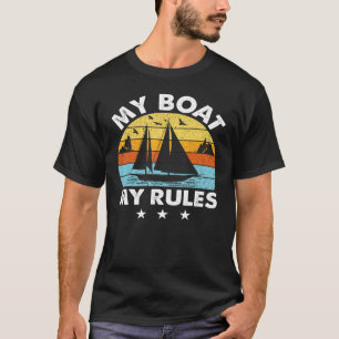 Sailor Sailing Ship Captain Anchor Ship 4 T-Shirt