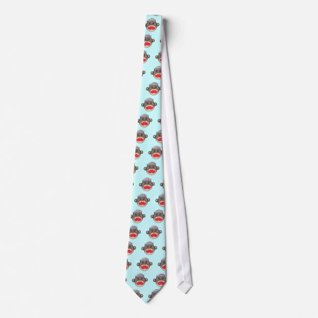 Sailor Sock Monkey Tie (Front)
