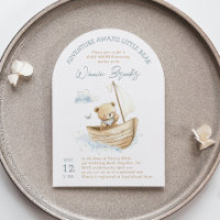 Sailor Teddy Bear Adventure Awaits Baby Shower