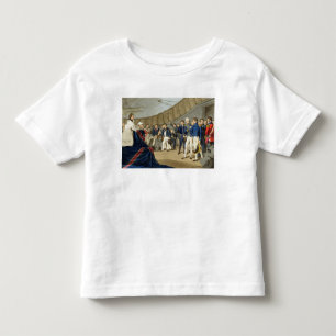 Sailors at Prayer on Board Lord Nelson's Ship Toddler T-Shirt