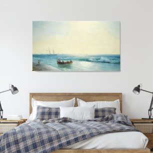 Sailors Coming Ashore Canvas Print