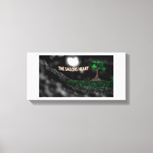 sailors heart canvass print