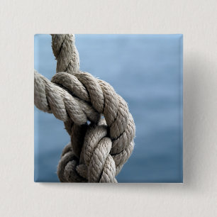 Sailor'S Knot 15 Cm Square Badge