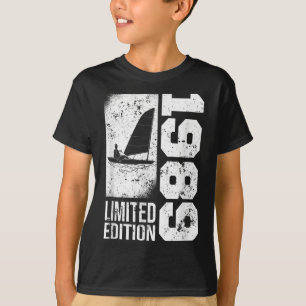 Sailors Yacht-sailboats Vintage 1989 Birthday Ding T-Shirt