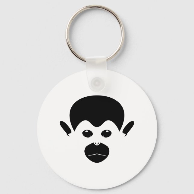 Saimiri Monkey Key Ring (Front)
