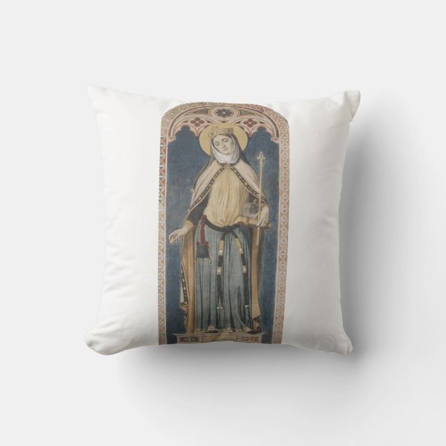 Saint Adelaide of Italy Cushion (Front)