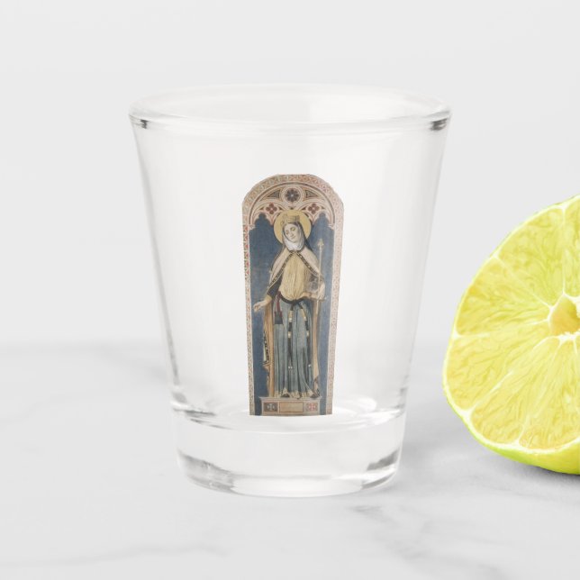 Saint Adelaide of Italy Shot Glass (Front)