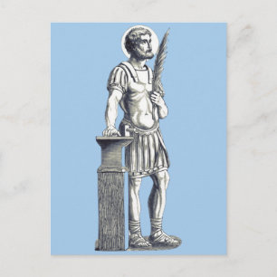 Saint Adrian Herculian Guard Postcard