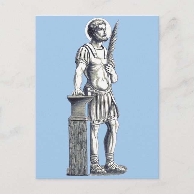 Saint Adrian Herculian Guard Postcard (Front)