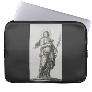 Saint Agatha of Sicily Laptop Sleeve