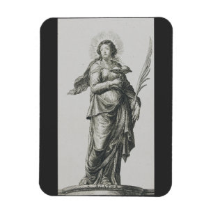 Saint Agatha of Sicily Magnet