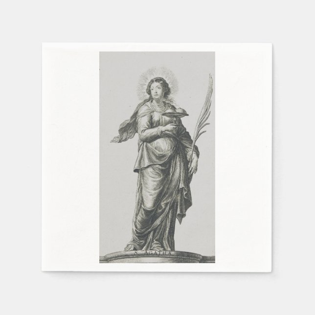 Saint Agatha of Sicily Napkin (Front)