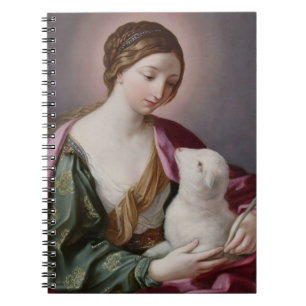 Saint Agnes Catholic Notebook 
