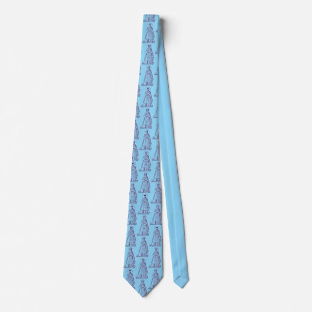 Saint Agnes of Rome greek mosaic Tie (Front)