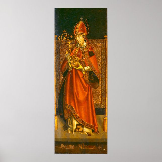 Saint Alban - Tyrolean German Fine Art Poster (Front)