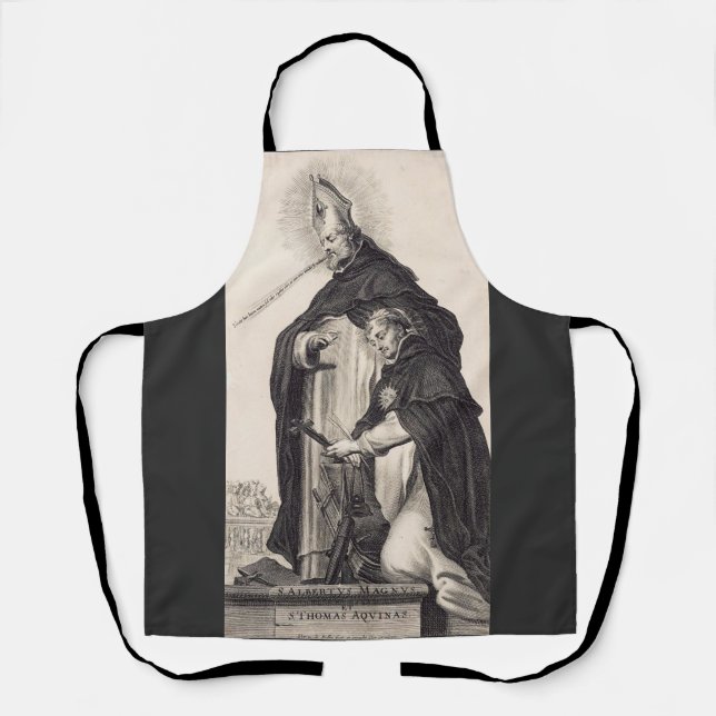 Saint Albert the Great and saint Thomas Aquinas Apron (Front)