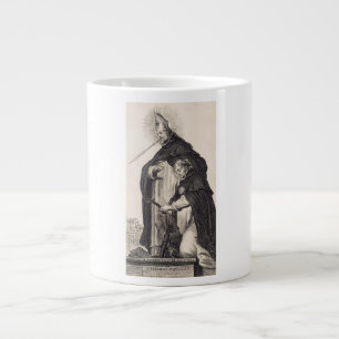 Saint Albert the Great and saint Thomas Aquinas Large Coffee Mug