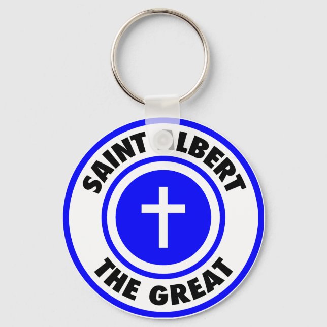 Saint Albert the Great Key Ring (Front)