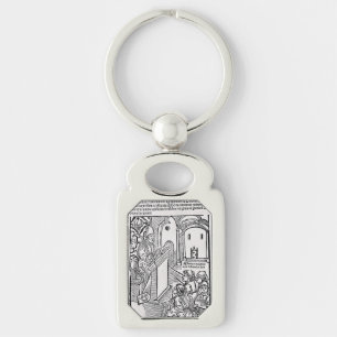 Saint Albertus Magnus Doctor of the Church Key Ring