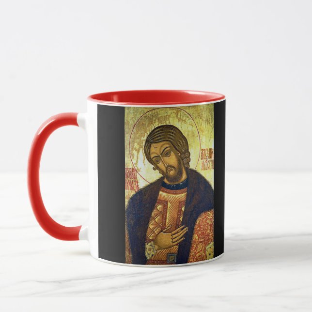 Saint Alexander Nevsky* Portrait Mug (Left)