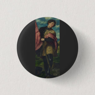 Saint Alexander of Rome soldier 3 Cm Round Badge
