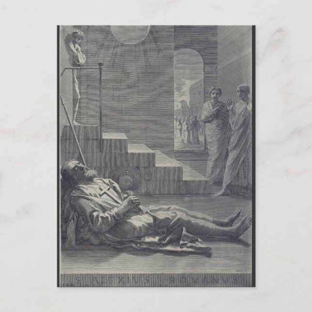 Saint Alexius of Rome Postcard (Front)