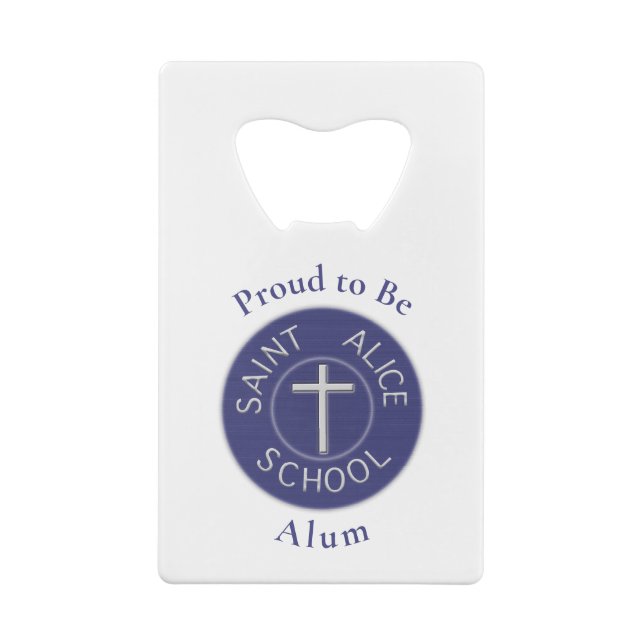 Saint Alice Traditional Patch Proud to Be Alum (Back)