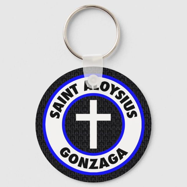 Saint Aloysius Gonzaga Key Ring (Front)