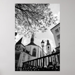 Saint Alphonse church in Luxembourg city Poster