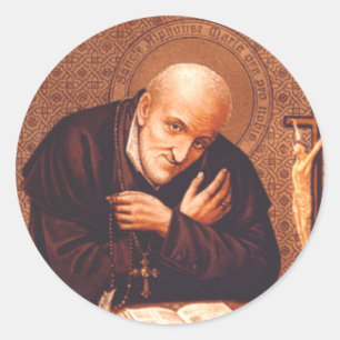 Saint Alphonsus Liguori Classic Round Sticker