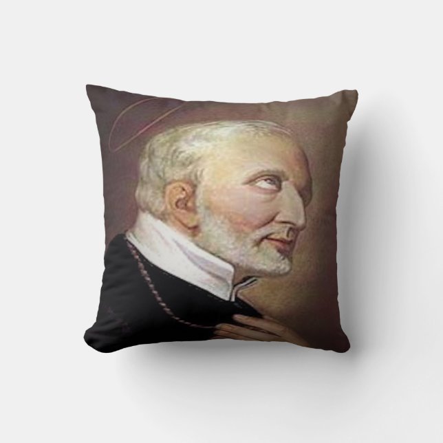 Saint Alphonsus Liguori Cushion (Front)