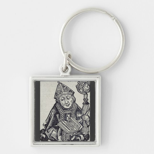 Saint Amandus catholic missionaries of Flanders Key Ring (Front)