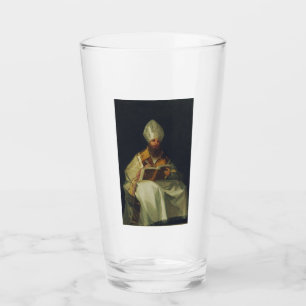 Saint Ambrose by Francisco de Goya Glass