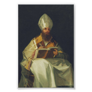 Saint Ambrose by Francisco de Goya Photo Print