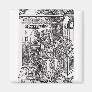 Saint Ambrose of Milan Magnet