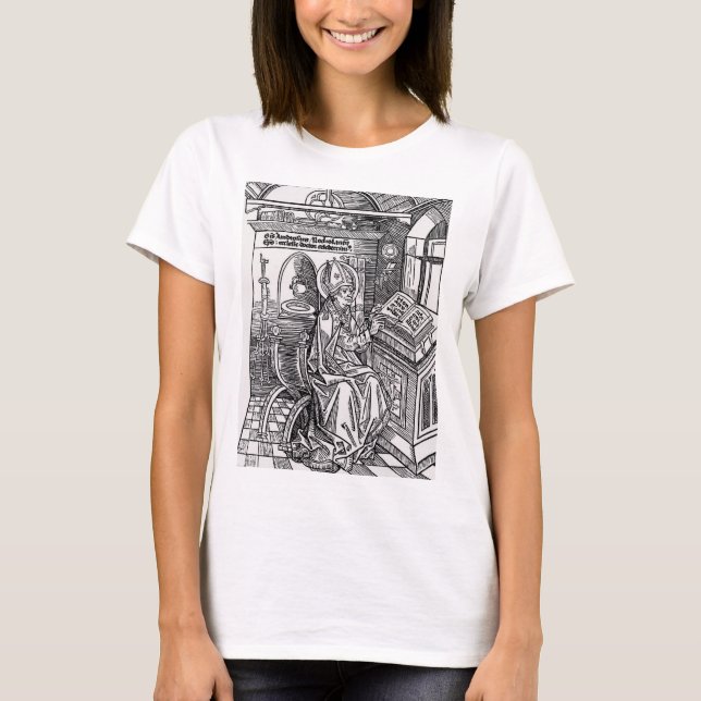 Saint Ambrose of Milan T-Shirt (Front)