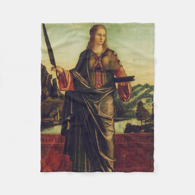 Saint Anastasia of Rome Fleece Blanket (Front)