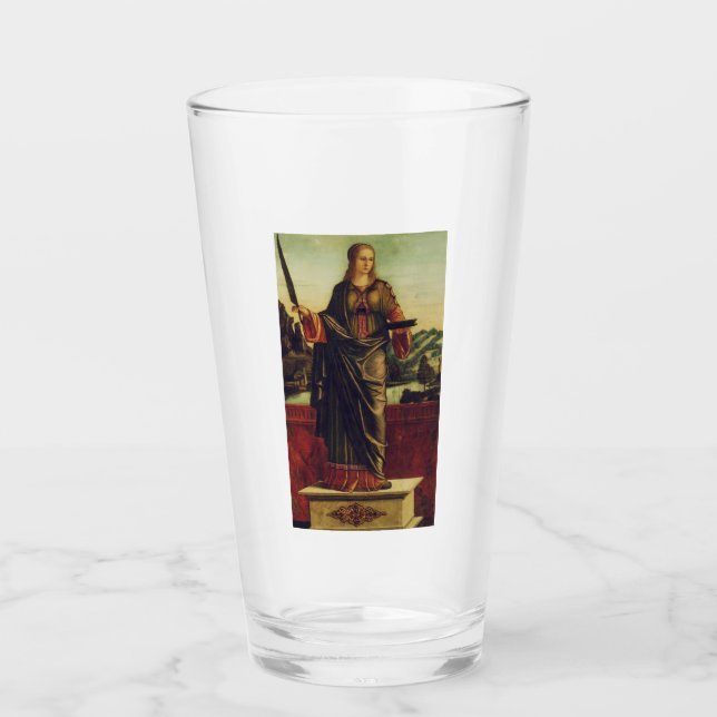 Saint Anastasia of Rome Glass (Front)