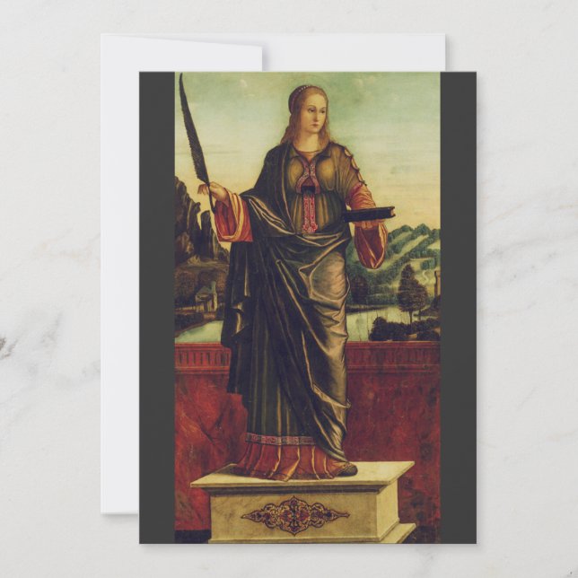 Saint Anastasia of Rome Invitation (Front)