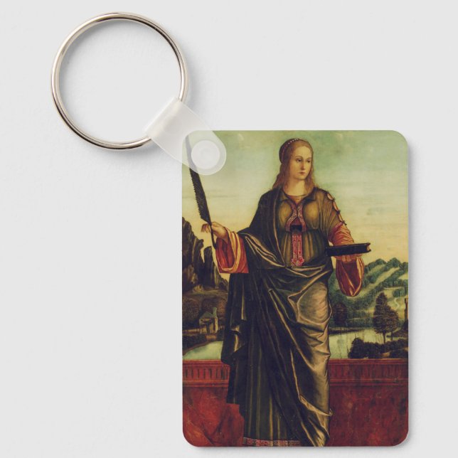 Saint Anastasia of Rome Key Ring (Front)
