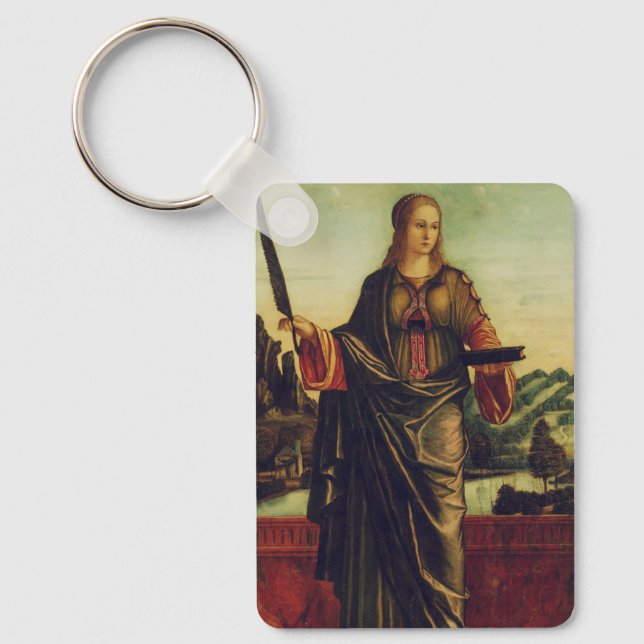 Saint Anastasia of Rome Key Ring (Front)