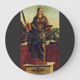 Saint Anastasia of Rome Large Clock
